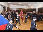 CZECH REPUBLIC: The photo depicts the Honour Guard carrying the flag of the Czech Republic and the one of the Czech Customs Administration at the beginning of the award ceremony on ICD celebration.