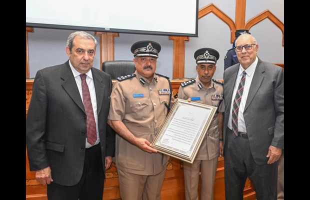 OMAN: The photo was taken on ICD 2025 during ICD 2025 celebration, at which the Customs administration paid tribute to the family of the late Iskandar Hanna, who served in Oman Customs from 1921 to 1960, in recognition and appreciation of his outstanding contribution to the development of customs operations during that period.