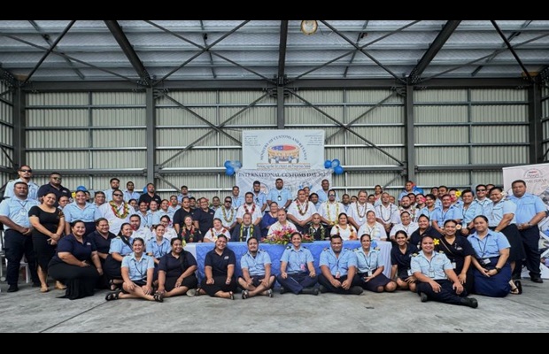 SAMOA: On 27 January, the Deputy Prime Minister, also Minister for Customs & Revenue officially opened the event during an official ceremony. The programme included a thanksgiving service, an award ceremony, the launch of the Customs’ new website using new AI featured technology, stakeholders’ awareness sessions, and a social media communication campaign, to conclude with a staff sports event.