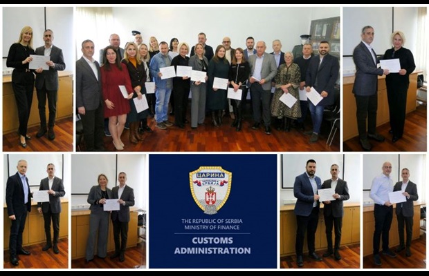 SERBIA: For ICD 2025 traditional celebration, the Customs administration awarded 20 Customs officials with the WCO Certificates of Merit for their exceptional commitment to this year’s ICD theme focusing on efficiency, security and prosperity.