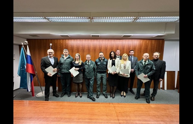 SLOVENIA: Here are the Customs officers who were awarded by the Financial Administration on ICD 2025 celebration.